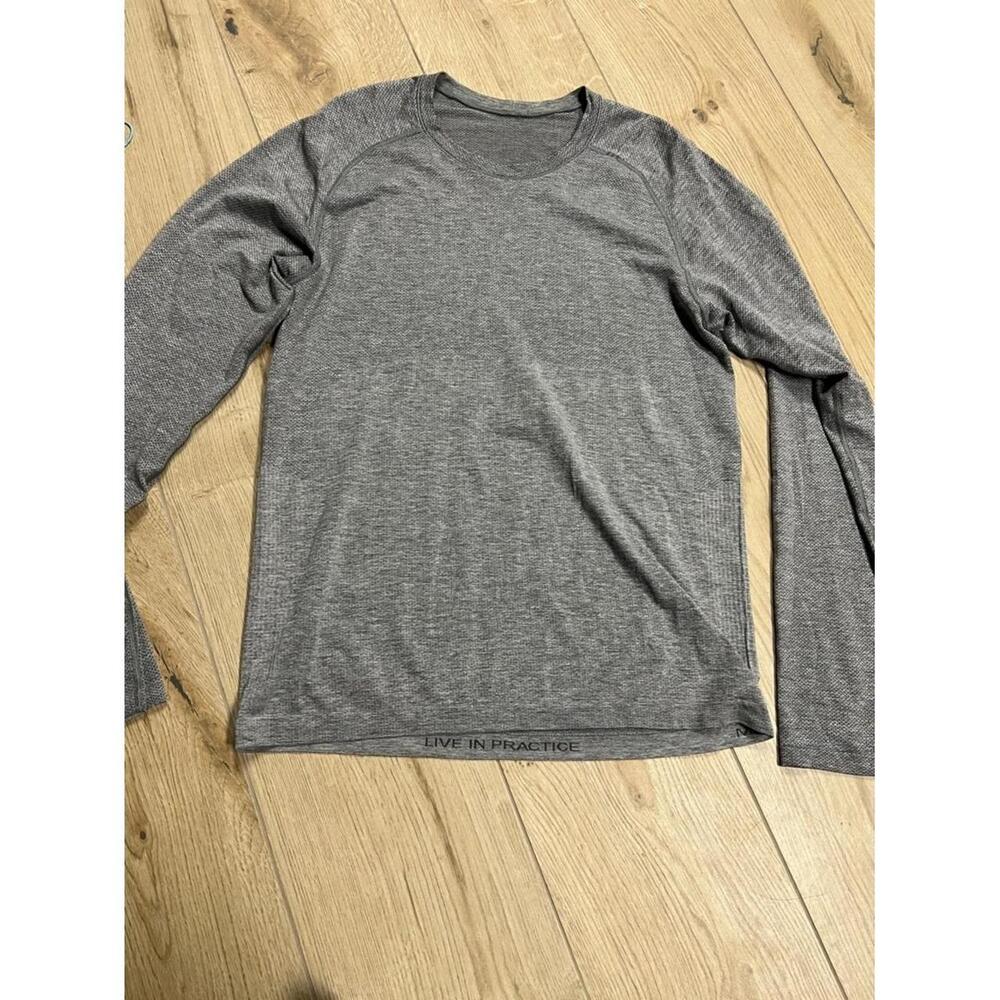 lululemon athletica Men's Long Sleeve Crew - Heather Gray